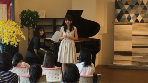 前回のコンサートでし
