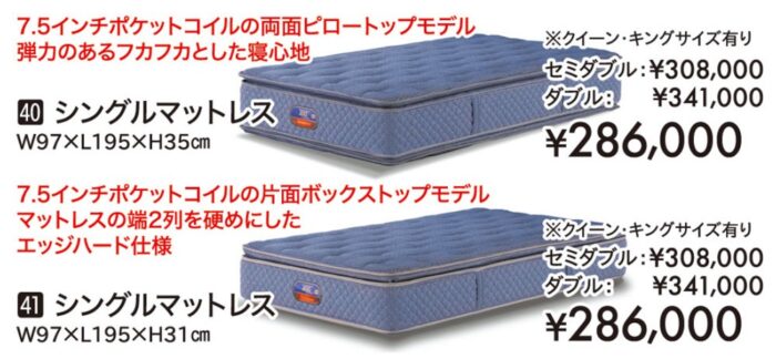 ビューティレスト100周年記念モデル シングルマットレス