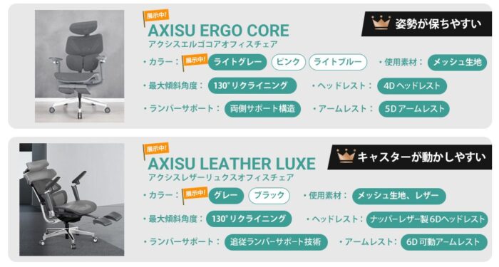 アクシスチェアシリーズ