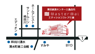 三島店MAP